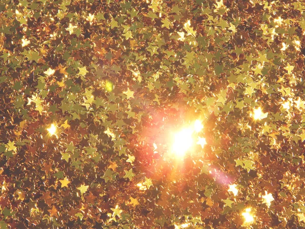 Λαμπερό Φόντο Χρυσά Αστέρια — Φωτογραφία Αρχείου