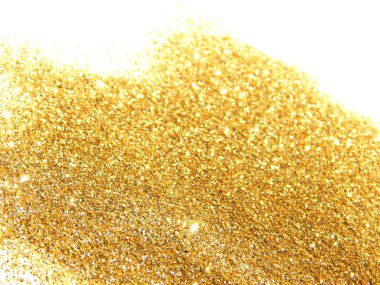 Beyaz üzerinde altın parıltı lı arka plan