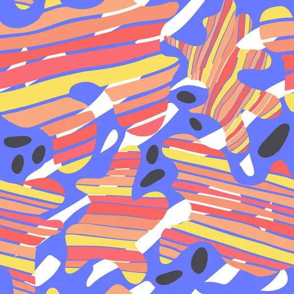 Abstrakta Collage struktur sömlösa mönster — Stock vektor