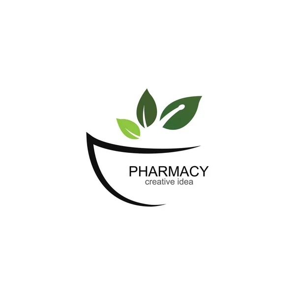 eczane logo vektör şablonu