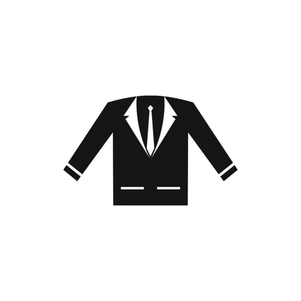 Gentlman Smoking Logo Elegant Kleding — Stockvector