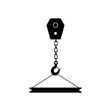 Turna kancası logo vektör şablonu