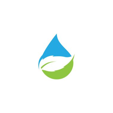 su damlası Logo Şablonu vektör çizimi tasarımı