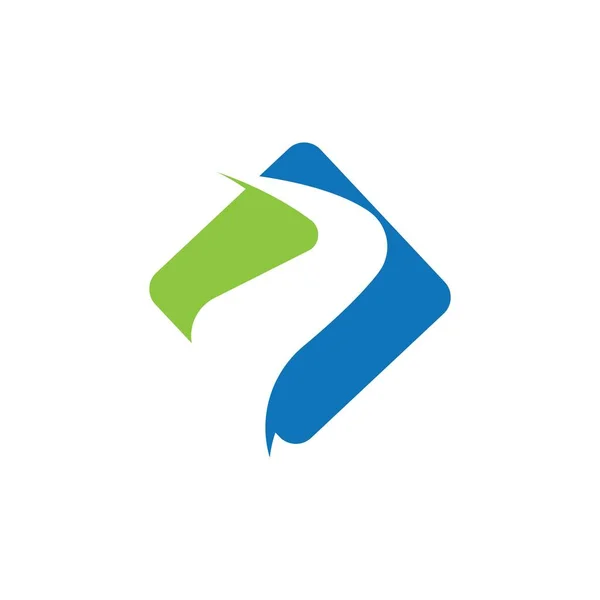 Diseño Vectores River Logo Template — Vector de stock