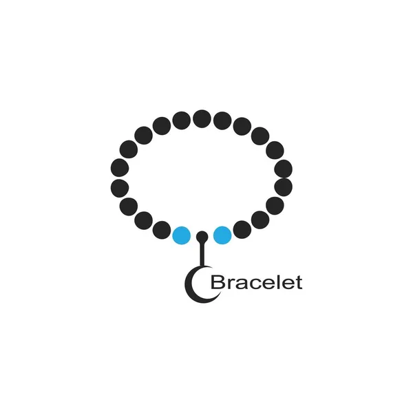 Bracelet Icon Trendy Bracelet Logo Concept White Background Luxury Colleschecis — 스톡 벡터