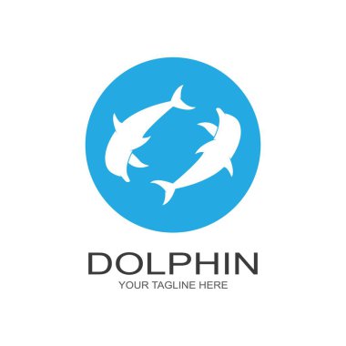 Yunus logo simgesi vektör şablonu