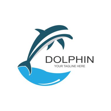 Yunus logo simgesi vektör şablonu