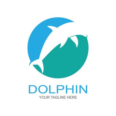 Yunus logo simgesi vektör şablonu