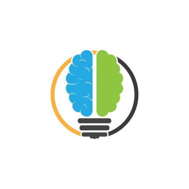 Beyin Logosu Şablonu 