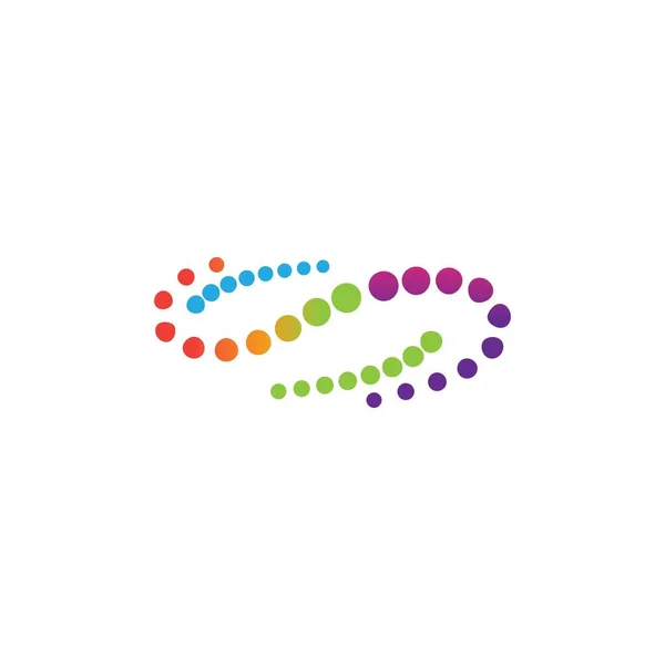 Modèle Icône Vectorielle Logo Infinity Design Infinity — Image vectorielle