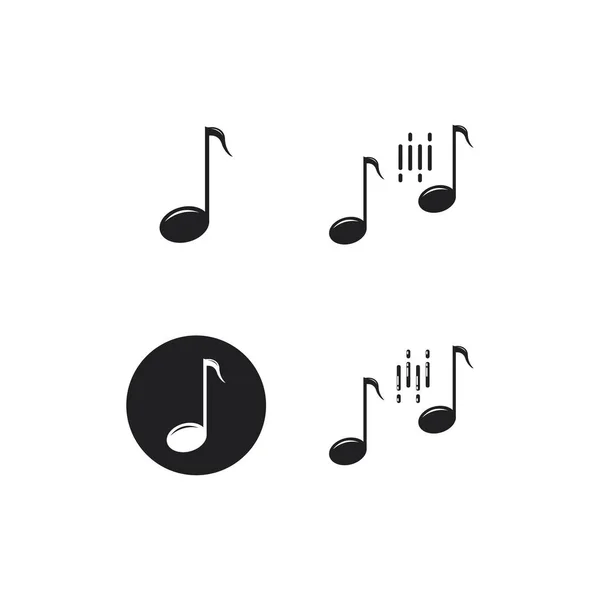 Музыка Icon Vector — стоковый вектор