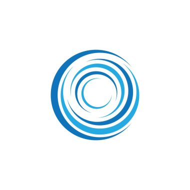 çember logo şablon vektör tasarımı