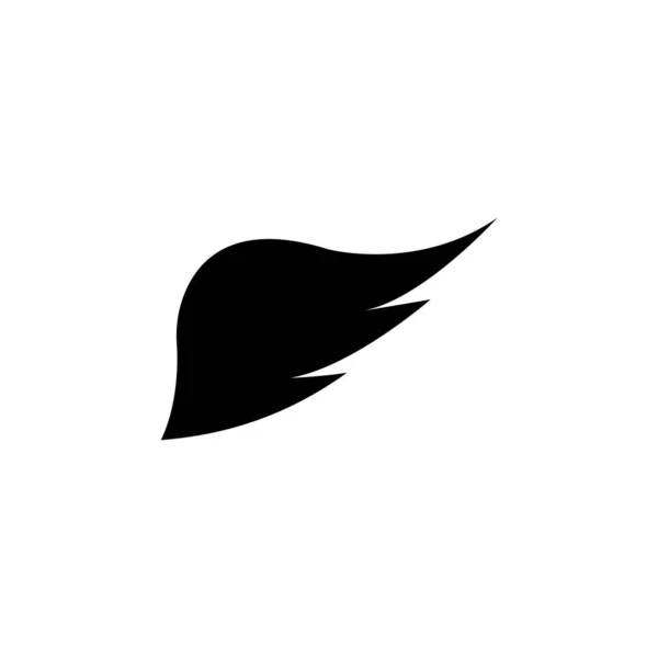 Modèle Icône Vectorielle Falcon Wing Logo — Image vectorielle