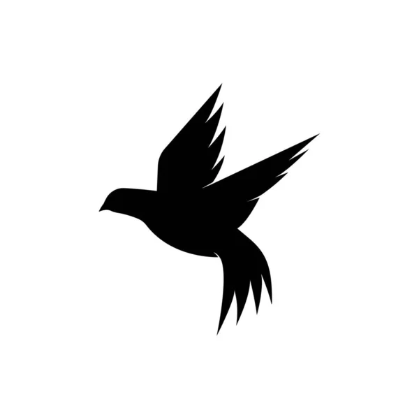 Vogelduif Logo Template — Stockvector