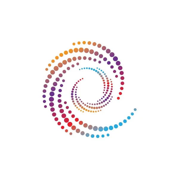 çember logo şablon vektör tasarımı
