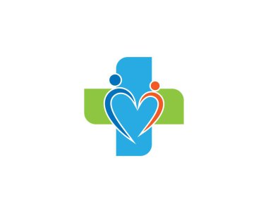 Sağlık Tıbbi Logosu vektör illüstrasyon tasarımı