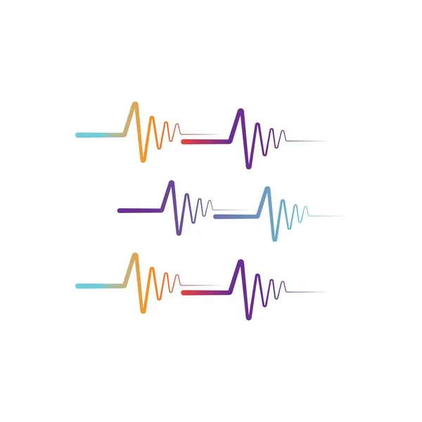 Πρότυπο Διανύσματος Λογότυπου Παλμού — Διανυσματικό Αρχείο