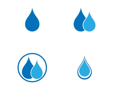 su damlası Logo Şablonu vektör çizimi tasarımı