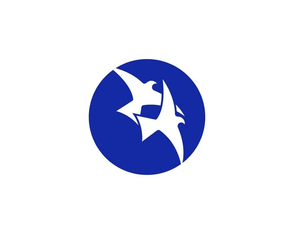 Bird Logo Template Design — Stock Vector
