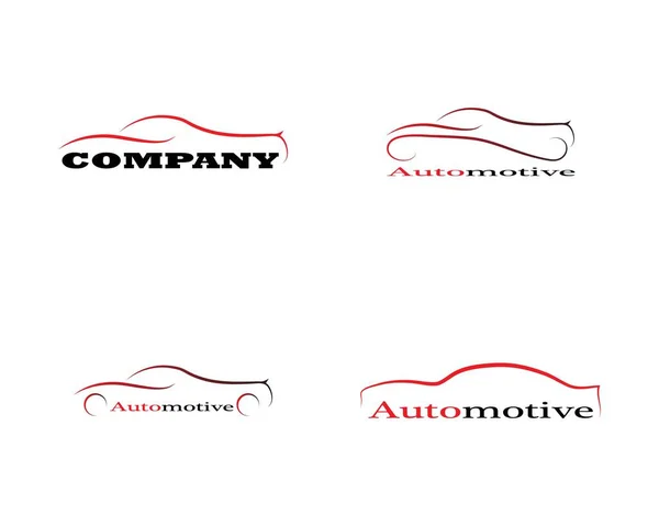 Geschwindigkeit Auto Auto Logo Template Vektor Symbol — Stockvektor