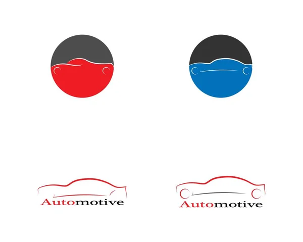 Hastighet Auto Bil Logotyp Mall Vektor Ikon — Stock vektor