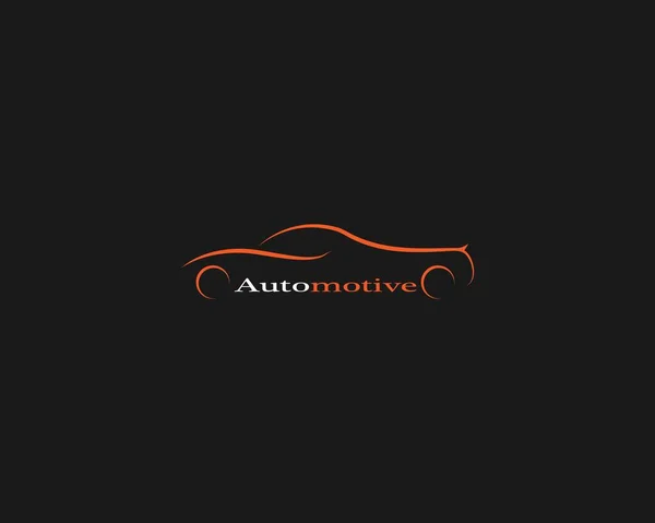 Geschwindigkeit Auto Auto Logo Template Vektor Symbol — Stockvektor