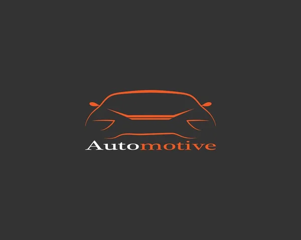 Vitesse Auto Voiture Logo Modèle Icône Vectorielle — Image vectorielle