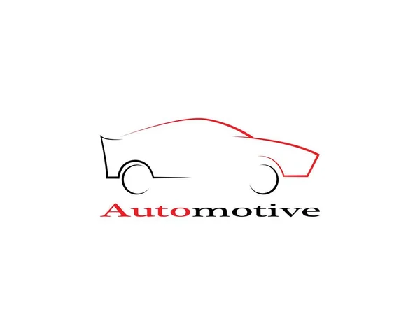 Velocidad Auto Coche Logo Plantilla Icono Vector — Vector de stock