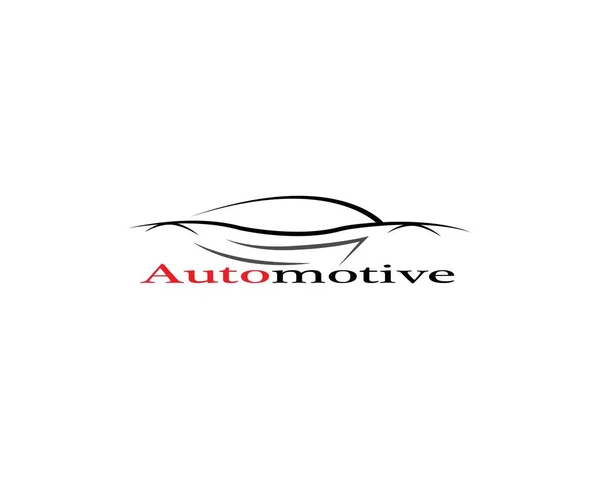 Rychlost Auto Auto Logo Vektorová Ikona Šablony — Stockový vektor