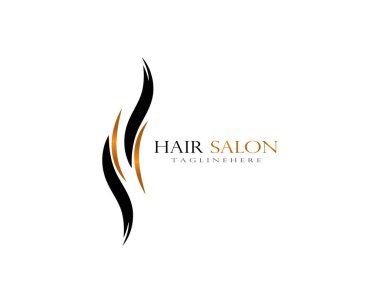 Saç dalgası logo vektörü