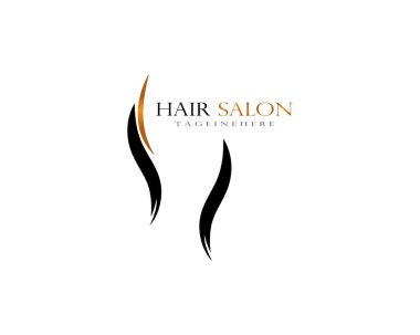 Saç dalgası logo vektörü