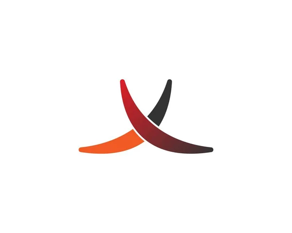 Ikona Bumerangu Logo Ilustracja Wektora — Wektor stockowy