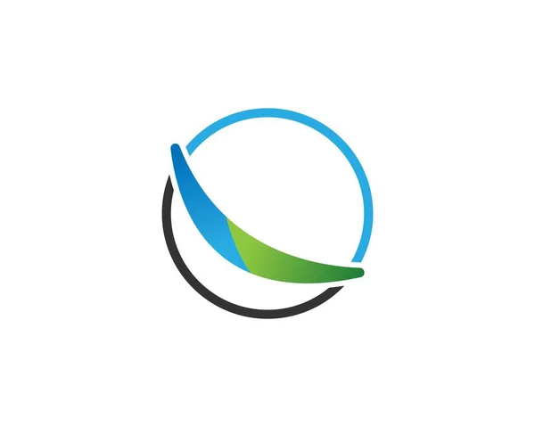 Boomerang Icon Logo Vector Illustration — Stock Vector