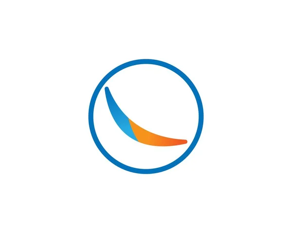 Ikon Bumerang Logo Ilustrasi Vektor - Stok Vektor
