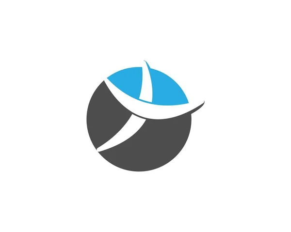 Bumerang Ikone Logo Vektorillustration — Stockvektor