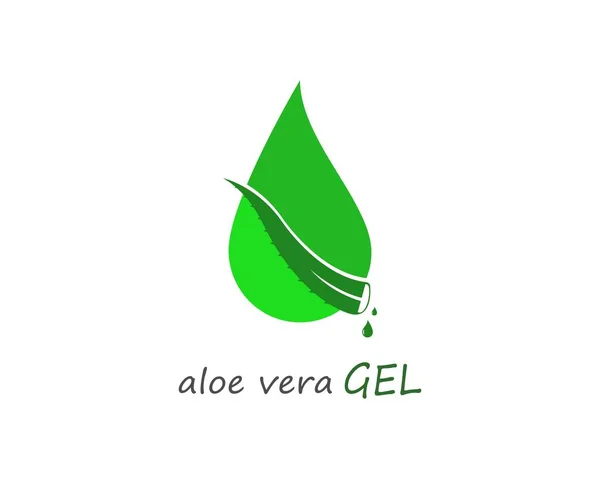 Aloe Vera Logo Vektor — Stockvektor