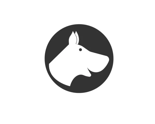 Πρότυπο Διάνυσμα Λογότυπου Σκύλου — Διανυσματικό Αρχείο
