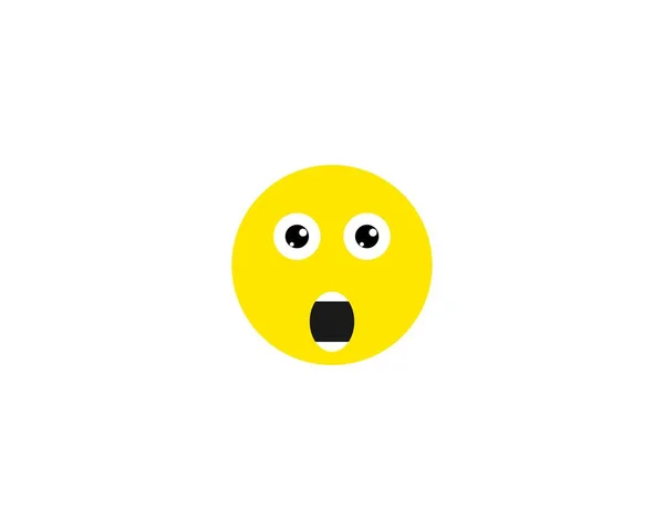 Emoticon Logo Vector图标模板 — 图库矢量图片