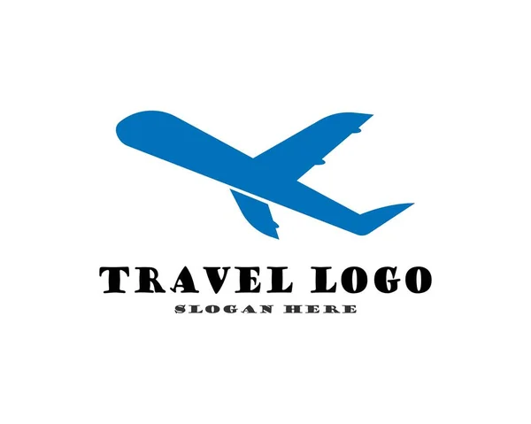 Travel Logo Vector Icon Template — Stock Vector
