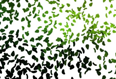 Soyut biçimlere sahip açık pembe vektör arkaplanı. Rastgele şekillerle soyut tarzda dekoratif tasarım. İşiniz için en iyi akıllı tasarım.