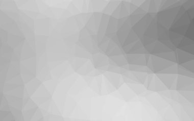 Gri üçgen vektör arka planı. Modern resimleme 