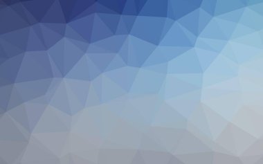 Mavi üçgen vektör arkaplan. Modern resimleme 