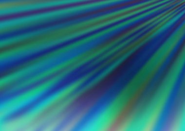 Mavi tonlu bulanık çizgiler. Gradyanı olan belirsiz bir soyut çizim. İşiniz için yepyeni bir tasarım.. 