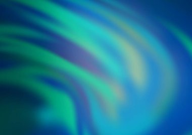 Mavi tonlu bulanık çizgiler. Gradyanı olan belirsiz bir soyut çizim. İşiniz için yepyeni bir tasarım.. 