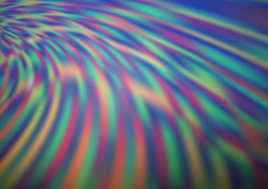 Gökkuşağı renginde bulanık çizgiler. Gradyanı olan belirsiz bir soyut çizim. İşiniz için yepyeni bir tasarım.. 