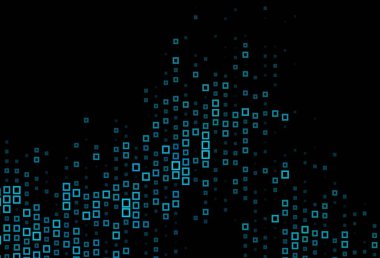 Eşkenar dörtgenli koyu mavi vektör şablonu. Dikdörtgenli soyut gradyan çizimi. İniş sayfası için modern şablon.