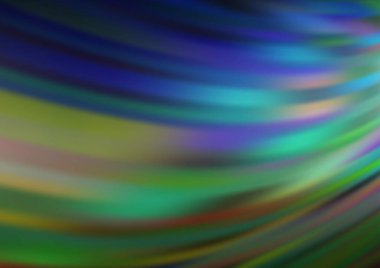 Mavi tonlu bulanık çizgiler. Gradyanı olan belirsiz bir soyut çizim. İşiniz için yepyeni bir tasarım.. 