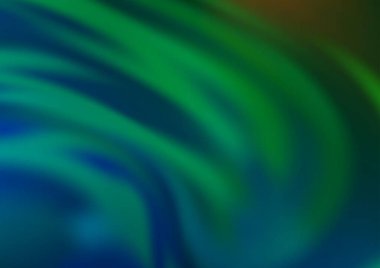 Mavi tonlu bulanık çizgiler. Gradyanı olan belirsiz bir soyut çizim. İşiniz için yepyeni bir tasarım.. 