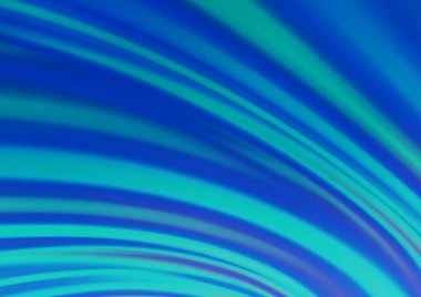 Mavi tonlu bulanık çizgiler. Gradyanı olan belirsiz bir soyut çizim. İşiniz için yepyeni bir tasarım.. 