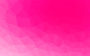Pembe üçgen vektör arka plan. Modern resimleme 